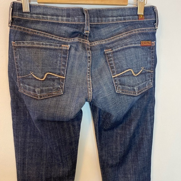 7 for all Mankind low rise ankle zip jeans - Picture 8 of 8